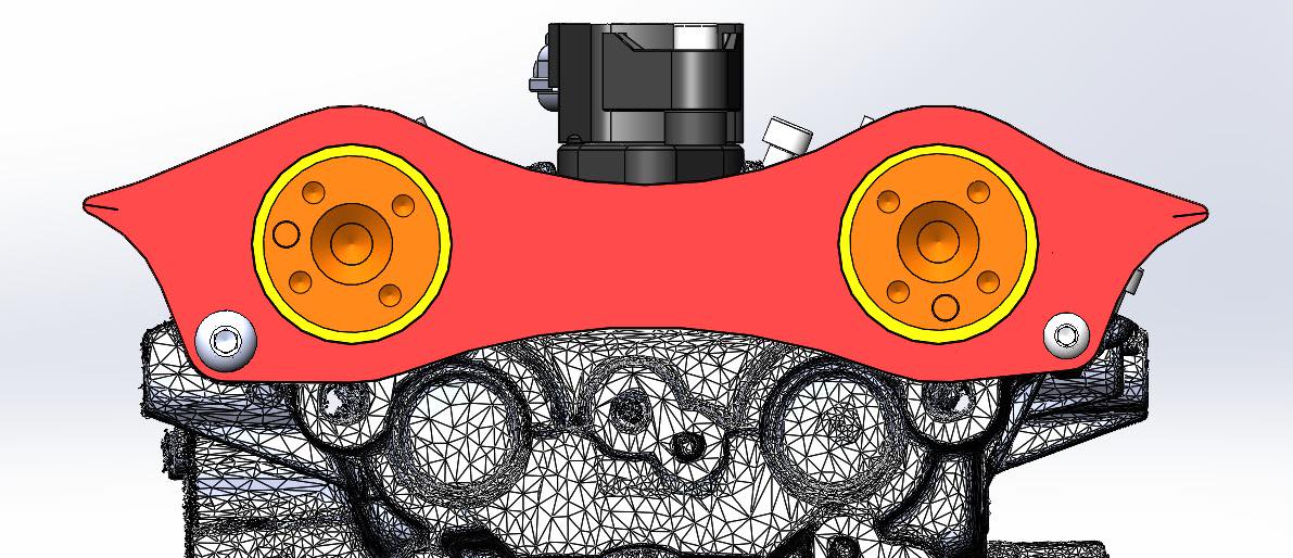 PRP Timing Mark Backing Plate to suit Nissan RB26
