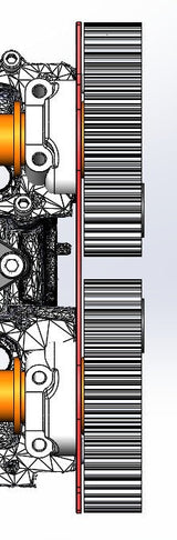 PRP Timing Mark Backing Plate to suit Nissan RB26