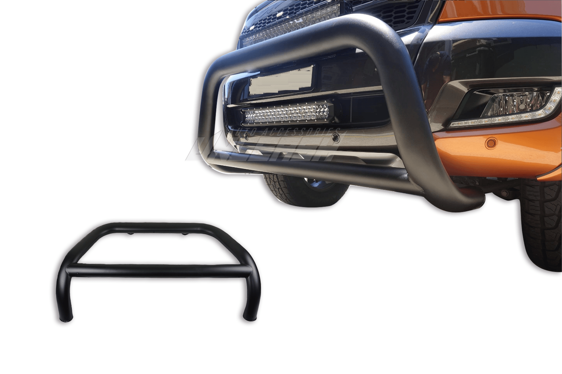 Black Nudge Bar for Mazda BT-50 2012-2020 (Sensor Compatible) - Prolink Performance