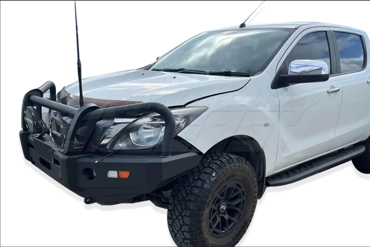 Triple Hoop Front Bumper Replacement Winch Bull bar for Mazda BT-50 2012-2020 S1