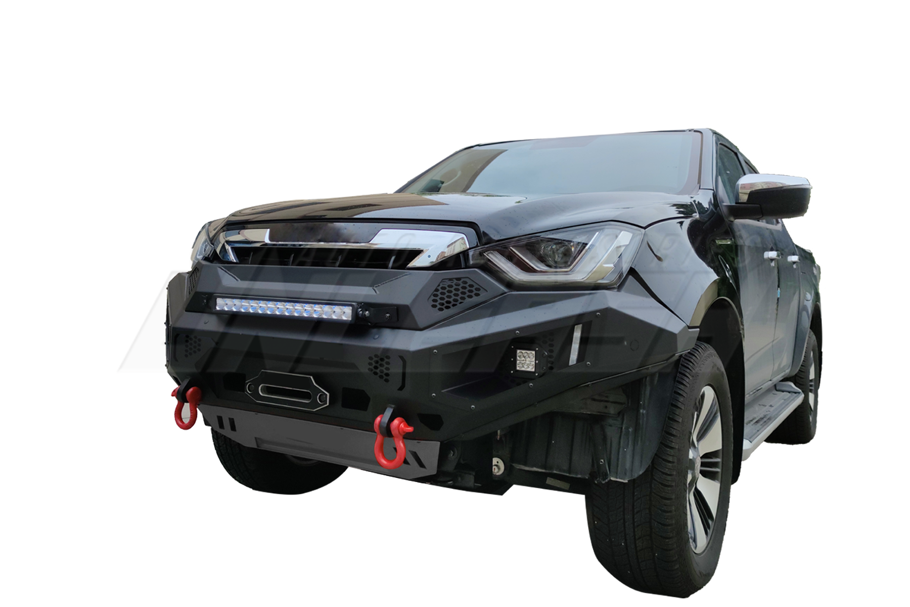 Front Bumper Replacement Winch Bull bar for Isuzu D-MAX 2020-Current AR