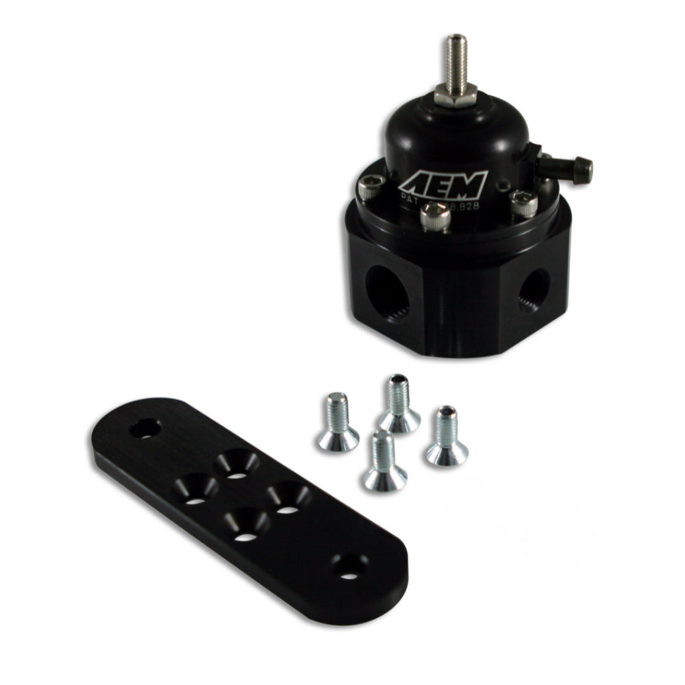 AEM Universal Adjustable Fuel Pressure Regulator, 20-120PSI - Prolink Performance