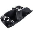 Aeroflow BB Chev Hi-Rise Single Plane Intake Manifold, Black Finish AF6210-1002 - Prolink Performance