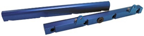 Aeroflow GM LS7 Billet EFI Fuel Rails - Blue AF64-2007 - Prolink Performance