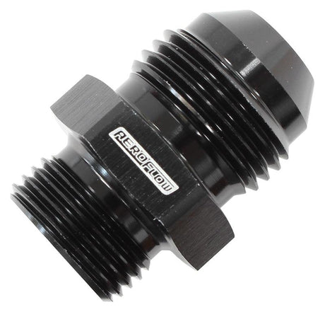 Aeroflow 3/8" BSPP to -6AN Adapter Black Finish AF751-06BLK - Prolink Performance
