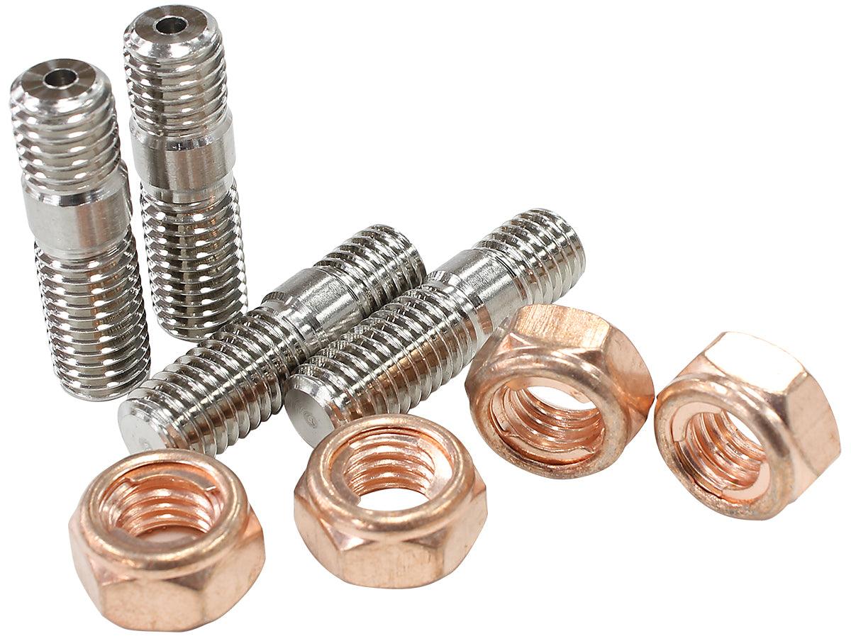 Aeroflow Turbo Stainless Steel Hex Stud Kit M10 x 1.25mm 4 Pack AF8059-1004 - Prolink Performance