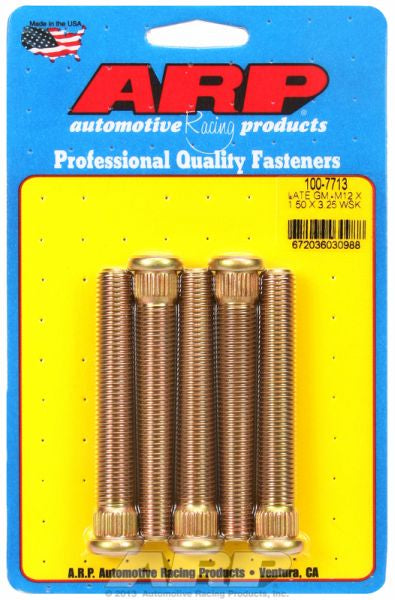 ARP Competition Wheel Studs (GM Camaro, Firebird, Corvette, Holden) AR100-7713 - Prolink Performance