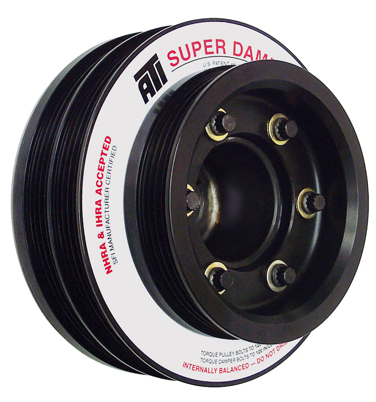 ATI Super Damper Harmonic Balancer Suit Nissan SR20DET RWD, 4 & 5 Groove With P/S Pulley 11%