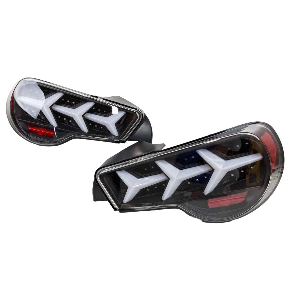 Spec-D Aventador Black Edition Full LED Tail lights SQ Indicator for GT86 / BRZ - Prolink Performance