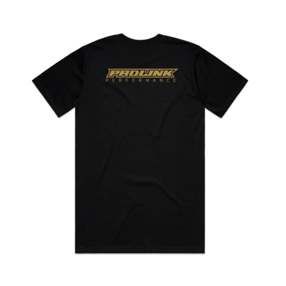Prolink Performance T-Shirt - GOLD LOGOProlink Performance