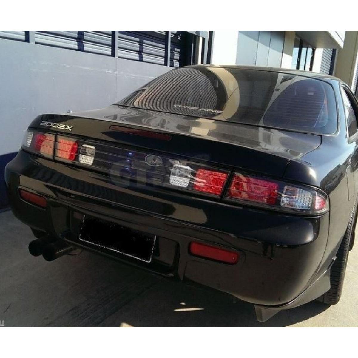 NISSAN SILVIA S14 200SX DMax BLACK LED TailLights 93-98Tail LightsProlink Performance