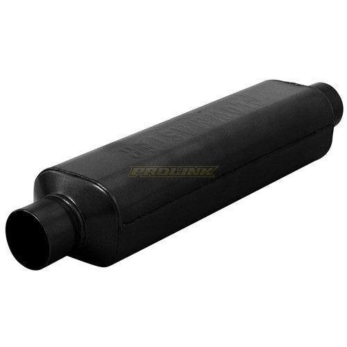 Hushpower Super HP-2 Muffler Oval, 2-1/2" Inlet/Outlet - Prolink Performance