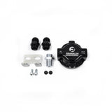 Oil Filter Relocation & Cooling Kit Low Profile Block Adaptor Version with Aeroflow Oil Cooler