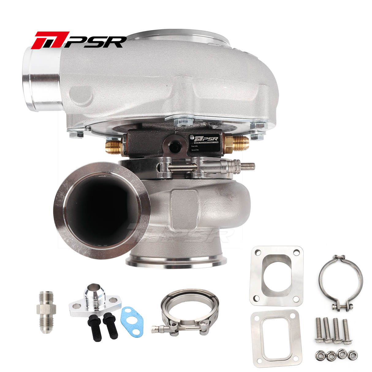 PSR Forward Rotation 5455G 3" Dual Ball Bearing Turbocharger HP Rating 660
