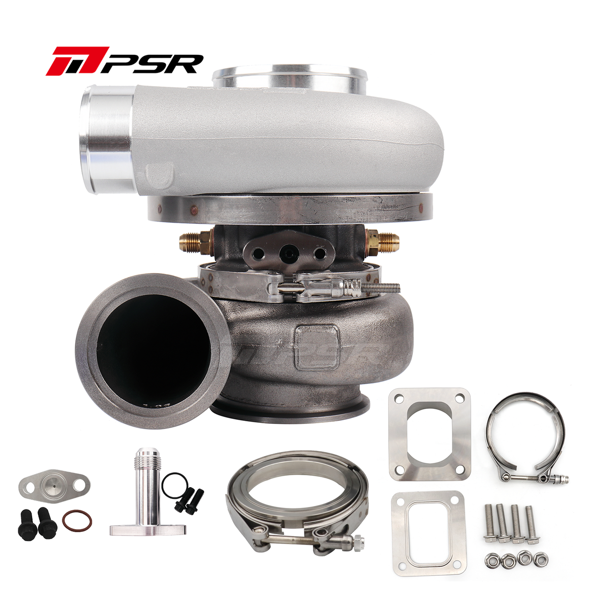 PSR Forward Rotation 5455G 4" Dual Ball Bearing Turbocharger HP Rating 660
