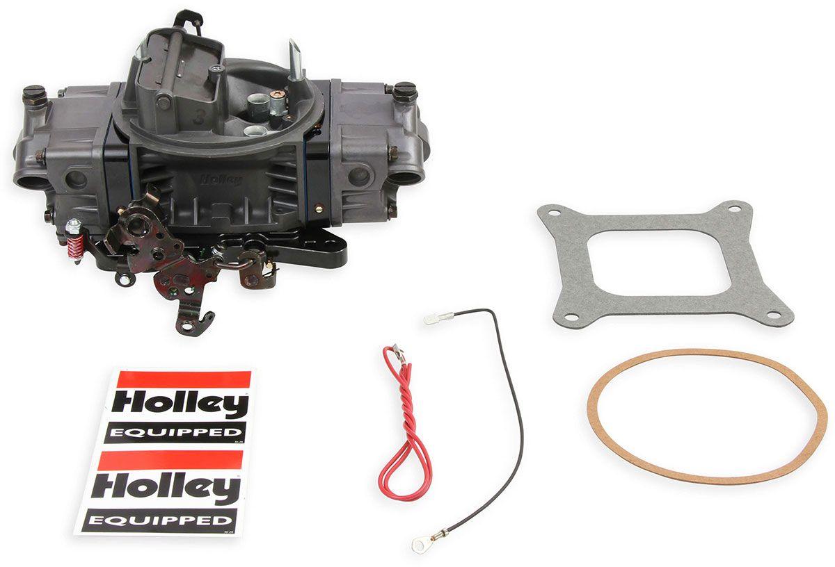Holley 650 CFM Ultra Double Pumper 4-Barrel Carburettor - Hard Core Grey (HO0-76650HB) - Prolink Performance