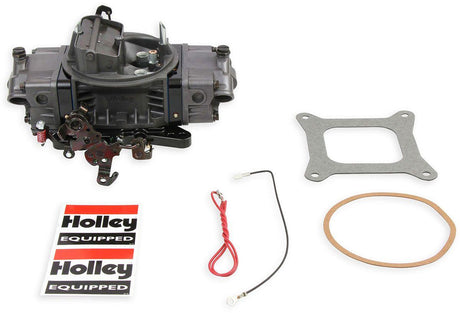 Holley 650 CFM Ultra Double Pumper 4-Barrel Carburettor - Hard Core Grey (HO0-76650HB) - Prolink Performance