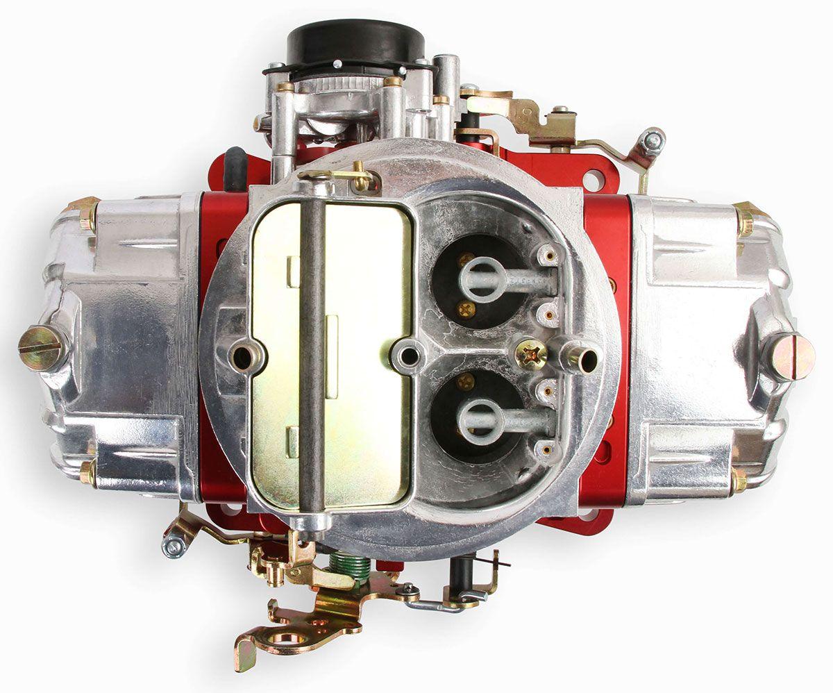Holley 650 CFM Ultra Double Pumper 4-Barrel Carburettor - Red (HO0-76650RD) - Prolink Performance