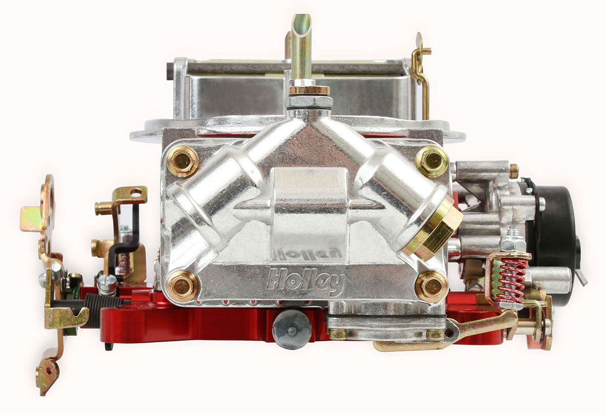 Holley 650 CFM Ultra Double Pumper 4-Barrel Carburettor - Red (HO0-76650RD) - Prolink Performance