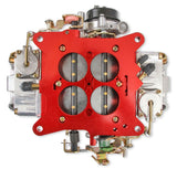 Holley 650 CFM Ultra Double Pumper 4-Barrel Carburettor - Red (HO0-76650RD) - Prolink Performance