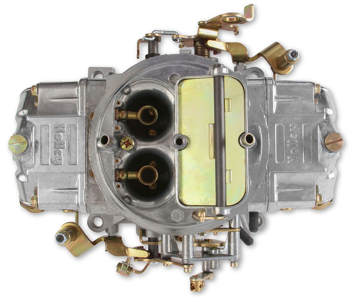 Holley 750 CFM 4-Barrel Blower Carburettor - Shiny Finish (HO0-80573S) - Prolink Performance