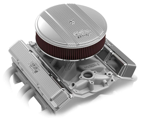 Holley Vintage Series Finned Aluminium Air Cleaner (HO120-151) - Prolink Performance