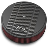 Holley Vintage Series Finned Aluminium Air Cleaner (HO120-153) - Prolink Performance