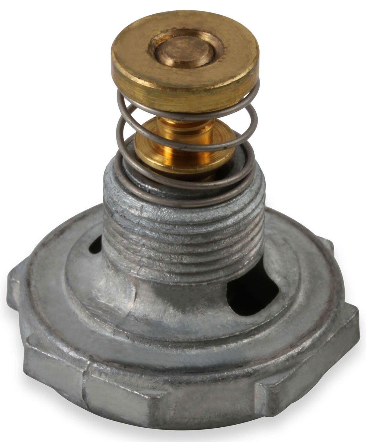 Holley Single-Stage Power Valve High Flow 6.5" Hg, Including Gasket (HO125-165) - Prolink Performance