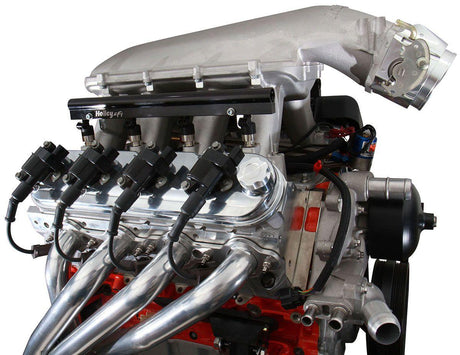Holley Black Satin Aluminium Valve Covers (HO241-91) - Prolink Performance
