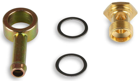 Holley Swivel Hose Fitting 5/16&quot:; Thread 9/16-24 (HO26-25) - Prolink Performance
