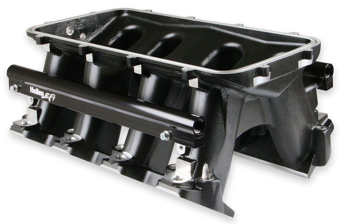 Holley LS3/L92 Hi-Ram Intake Manifold - Black (HO300-117BK) - Prolink Performance