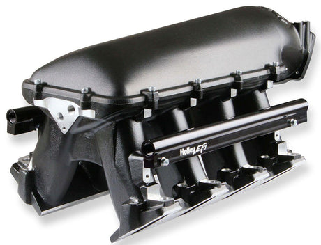 Holley LS1/LS2/LS6 Hi-Ram Intake Manifold - Black (HO300-123BK) - Prolink Performance