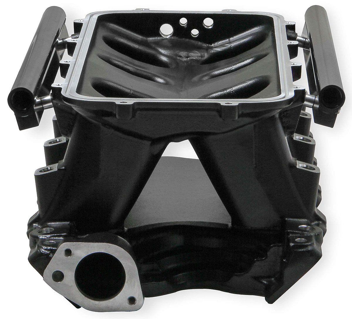 Holley Ford 351 Windsor Hi-Ram EFI Manifold - Black (HO300-241BK) - Prolink Performance