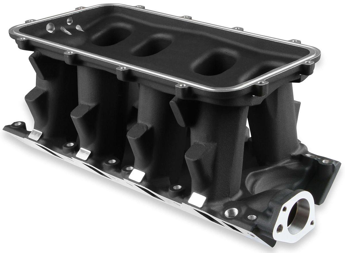 Holley 289-302W Hi-Ram Intake Manifold - Black (HO300-275BK) - Prolink Performance