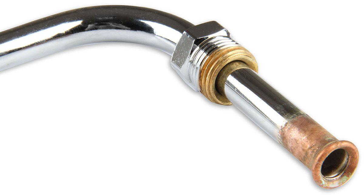 Holley Chrome Fuel Line For Holley Model 4150 Carburettor (HO34-150) - Prolink Performance