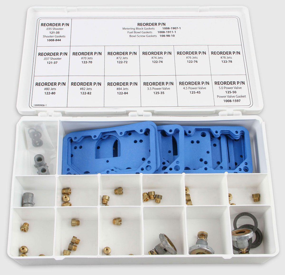 Holley Tuning/Calibration Kit For Double Pump Carburettor (HO36-182) - Prolink Performance