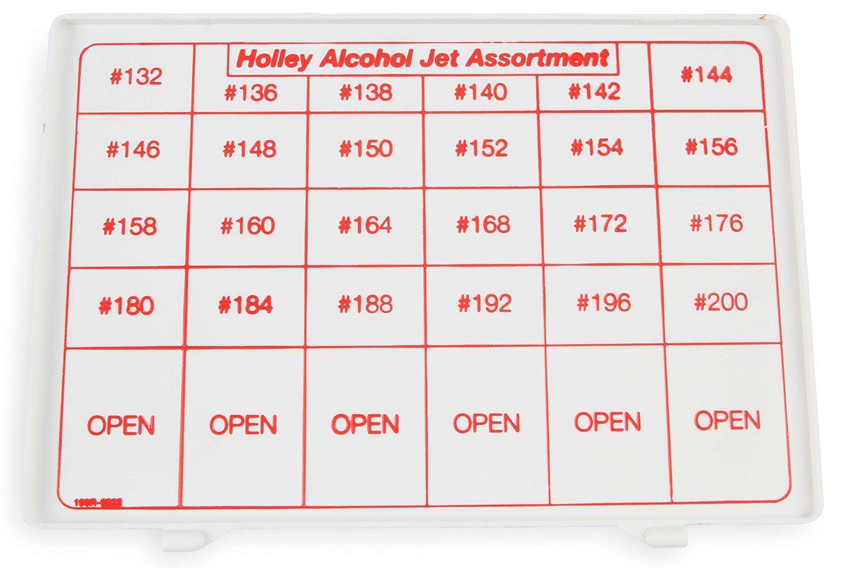 Holley Alcohol Jet Kit Standard Length; 5/16-32 Thread (HO36-201) - Prolink Performance