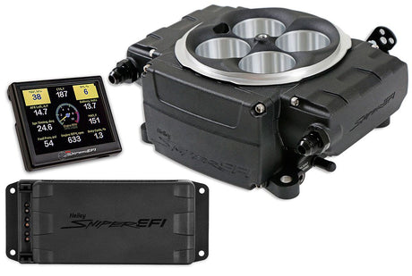 Holley Sniper EFI 4BBL Self Tuning System with PDM,Black (HO550-511-3PX) - Prolink Performance