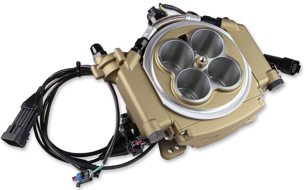 Holley Sniper EFI 4BBL Self Tuning Master Kit - Classic Gold Finish (HO550-516K) - Prolink Performance