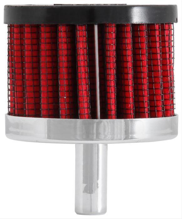 K&N Push-In Vent Filter 2 OD x 1-1/2 H (KN62-1000) - Prolink Performance