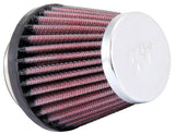 K&N Universal Clamp On Filter Fits 2.125 in (54 mm) (KNRC-2340) - Prolink Performance