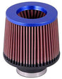 K&N Blue Universal Clamp On Filter Fits 3 in (76 mm) (KNRR-3002) - Prolink Performance