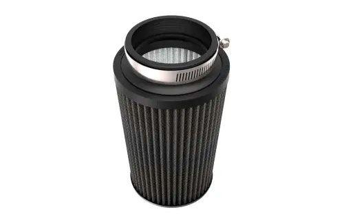K&N 4" Tapered Clamp-on Air Filter (KNRU-3112HBK) - Prolink Performance