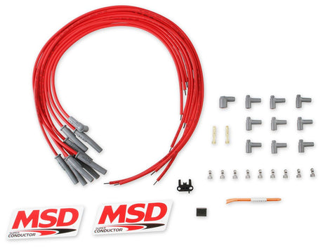 MSD Super Conductor Spark Plug Lead Set MSD31189 - Prolink Performance