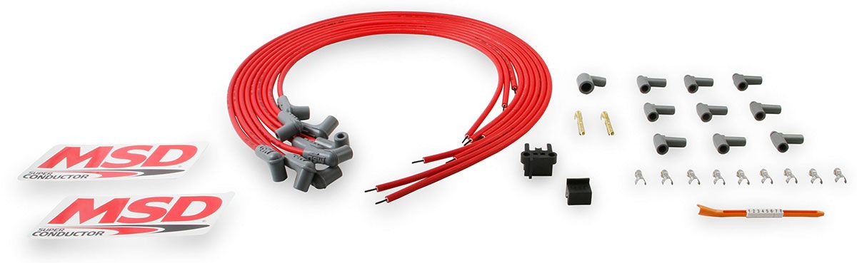 MSD Super Conductor Spark Plug Lead Set MSD31229 - Prolink Performance