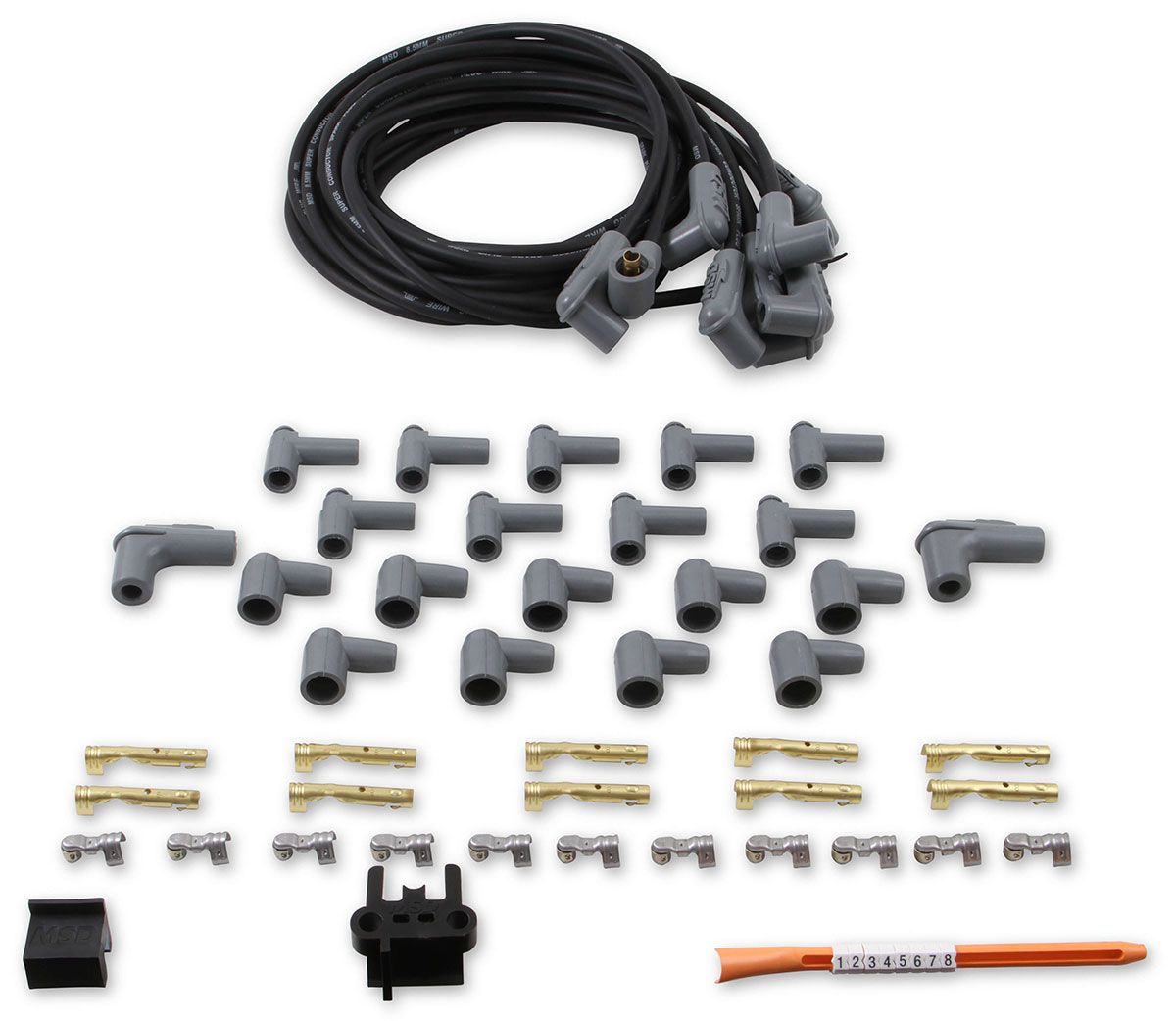 MSD Super Conductor Spark Plug Lead Set MSD31233 - Prolink Performance