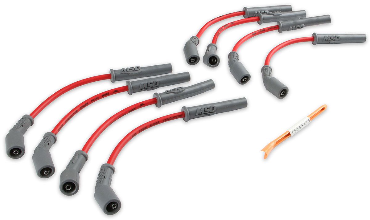 MSD Super Conductor Spark Plug Lead Set MSD32829 - Prolink Performance