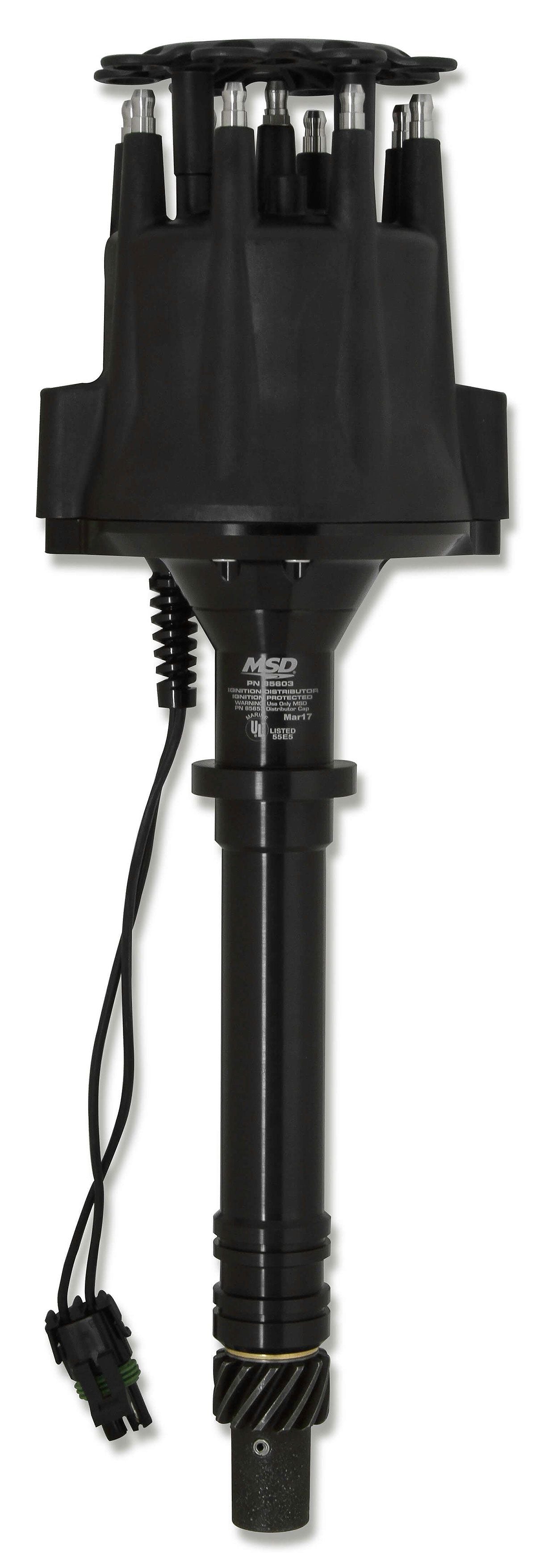 MSD Pro-Billet Marine Distributor - Black MSD85603 - Prolink Performance