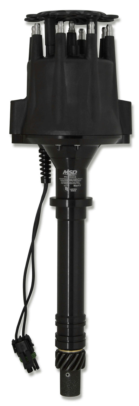 MSD Pro-Billet Marine Distributor - Black MSD85603 - Prolink Performance