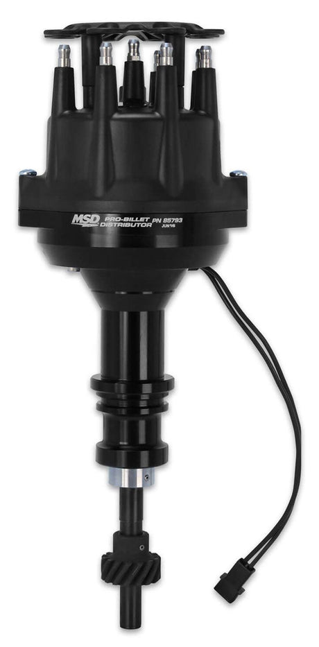 MSD Pro-Billet Distributor - Black MSD85793 - Prolink Performance